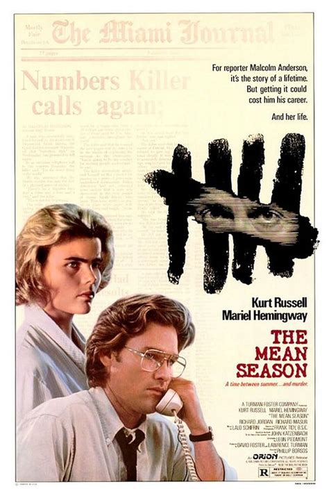 The Mean Season (1985) film online,Phillip Borsos,Kurt Russell,Mariel Hemingway,Richard Jordan,Richard Masur